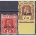 Jorge V War Stamps
